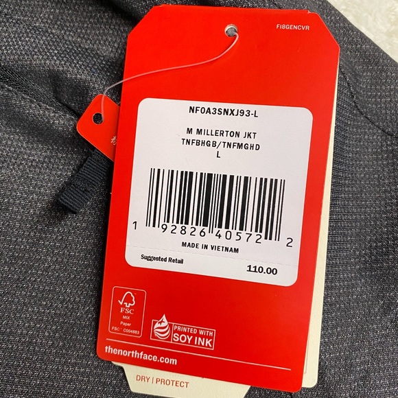 NEW North Face Men’s L Millerton Jacket - Picture 2 of 6
